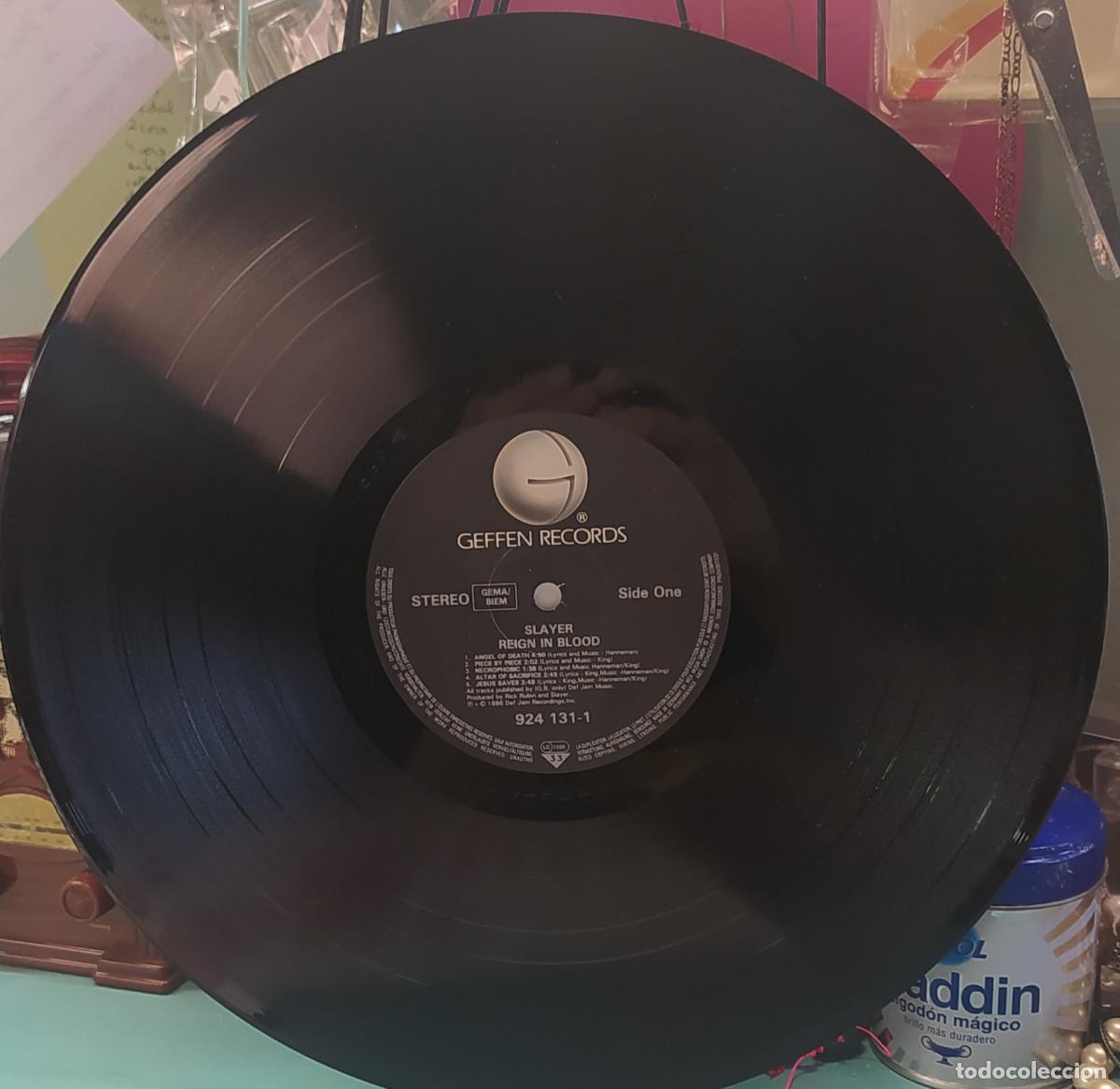 Discos de vinilo: slayer- reign in blood - Foto 3