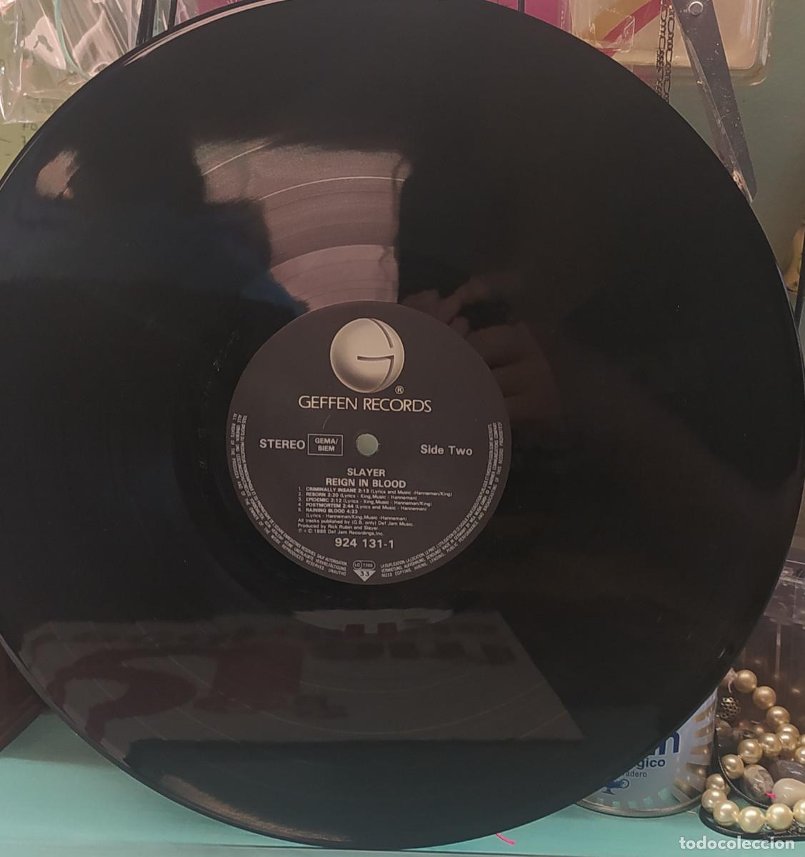 Discos de vinilo: slayer- reign in blood - Foto 4