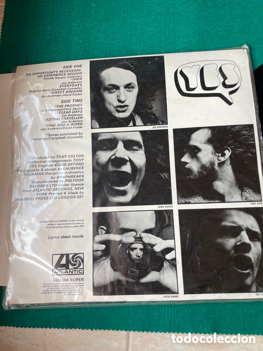 Discos de vinilo: YES Time and a word - Foto 2