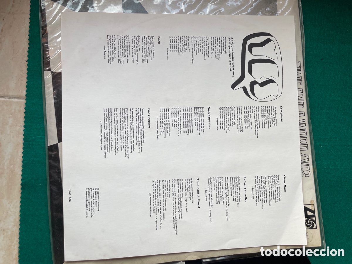 Discos de vinilo: YES Time and a word - Foto 3