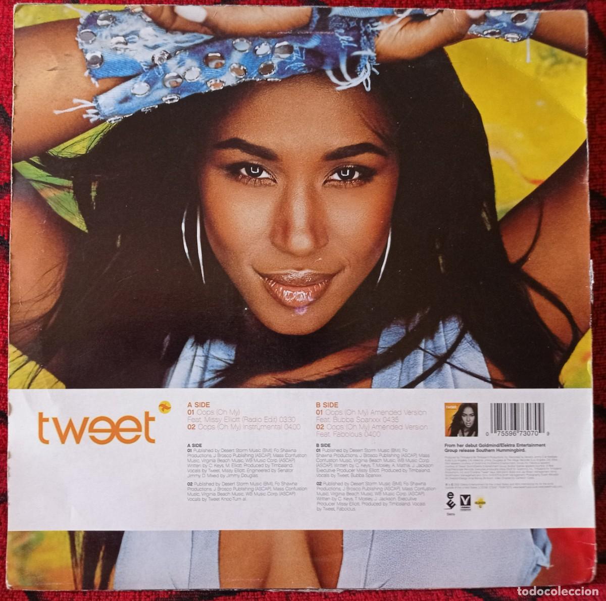 Discos de vinilo: TWEET ** Oops (Oh My) ** MAXI SINGLE VINILO ORIGINAL 2002 UK - Foto 2