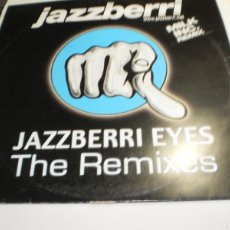 Discos de vinilo: LP JAZZBERRI. JAZZBERRI EYES. THE REMIXES. TMPO MUSIC 2002 BELGICA NUNCA EN TC (SEMINUEVO)