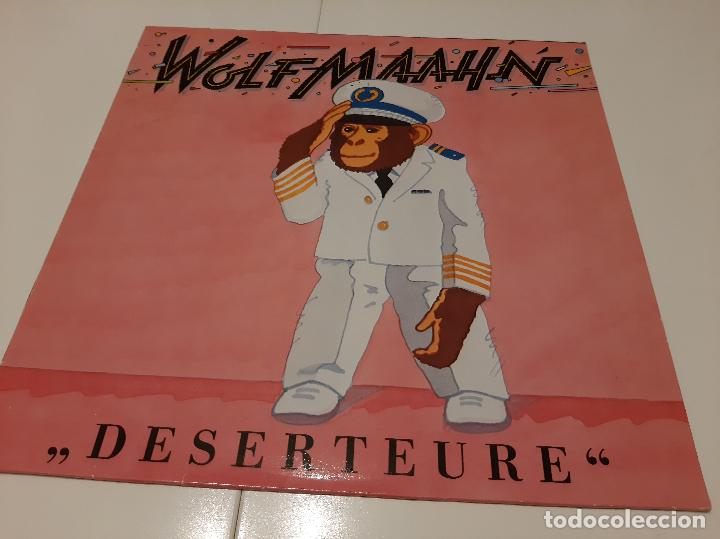 Discos de vinilo: WOLF MAAHN -DESERTEURE- (1982) LP DISCO VINILO - Foto 1