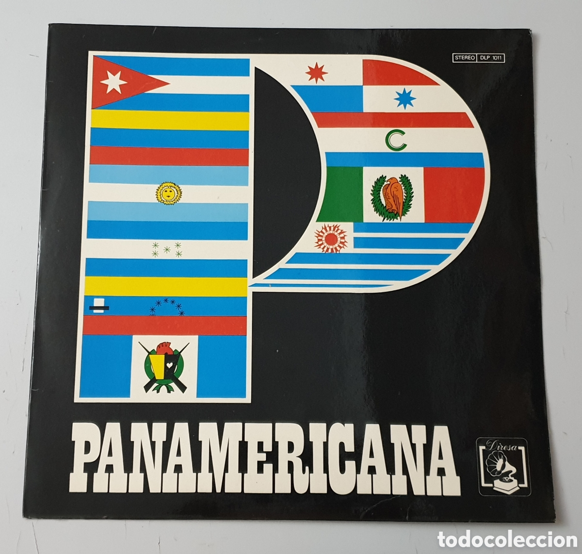 Disques de vinyle: LP V/A PANAMERICANA (Espa&ntilde;a - Disera - 1973) Colombia Cumbia Vallenato RARO ESCASO