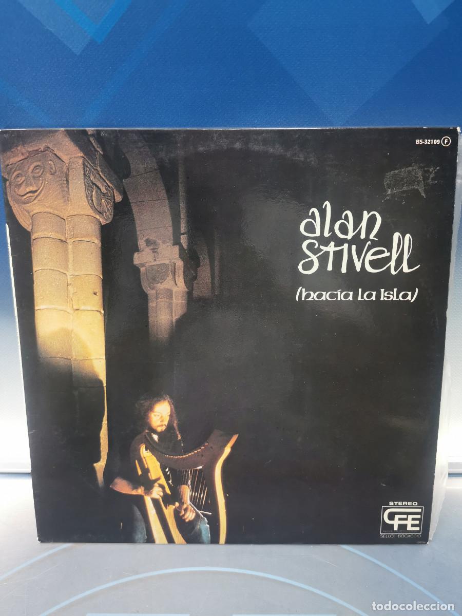 Discos de vinilo: Disco, LP, vinilo, Alan Stivell &ndash; (Hacia La Isla), 1977, spain - Foto 1