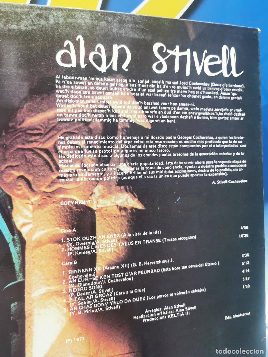 Discos de vinilo: Disco, LP, vinilo, Alan Stivell &ndash; (Hacia La Isla), 1977, spain - Foto 6
