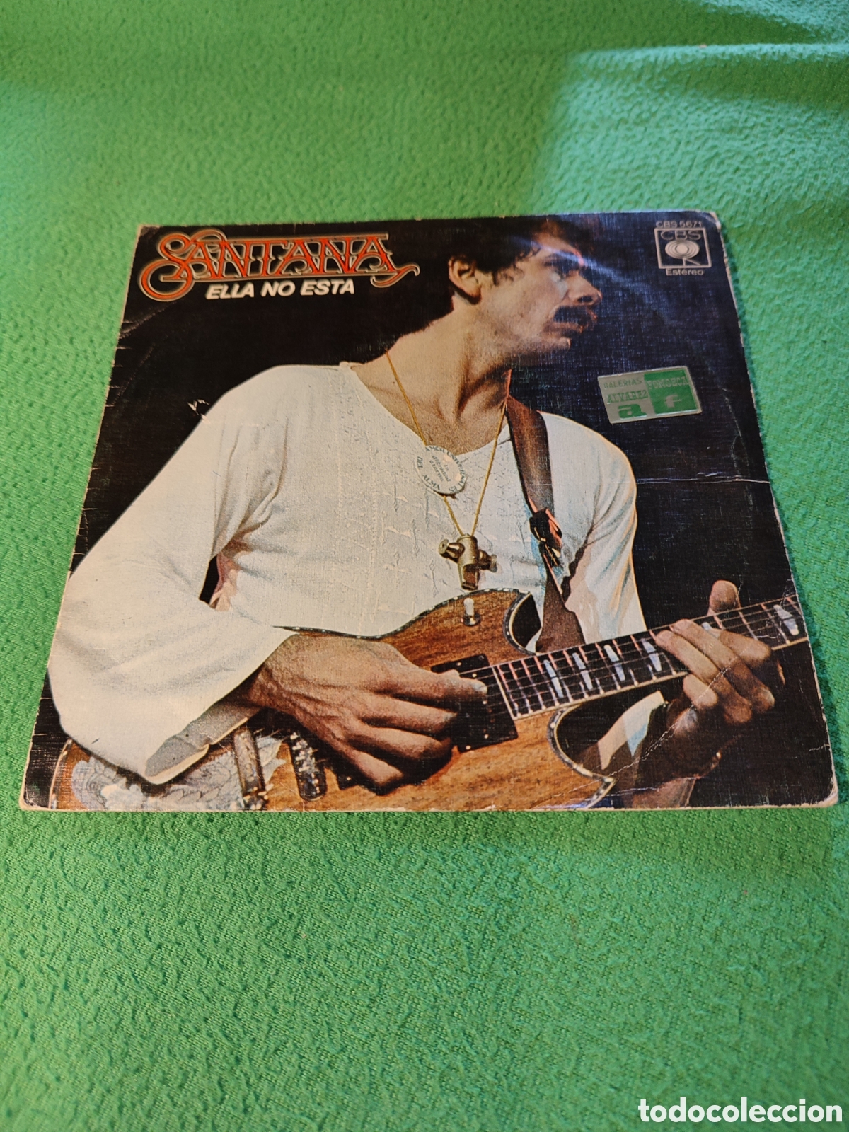 Discos de vinilo: Santana - Ella no est&aacute; - Foto 1