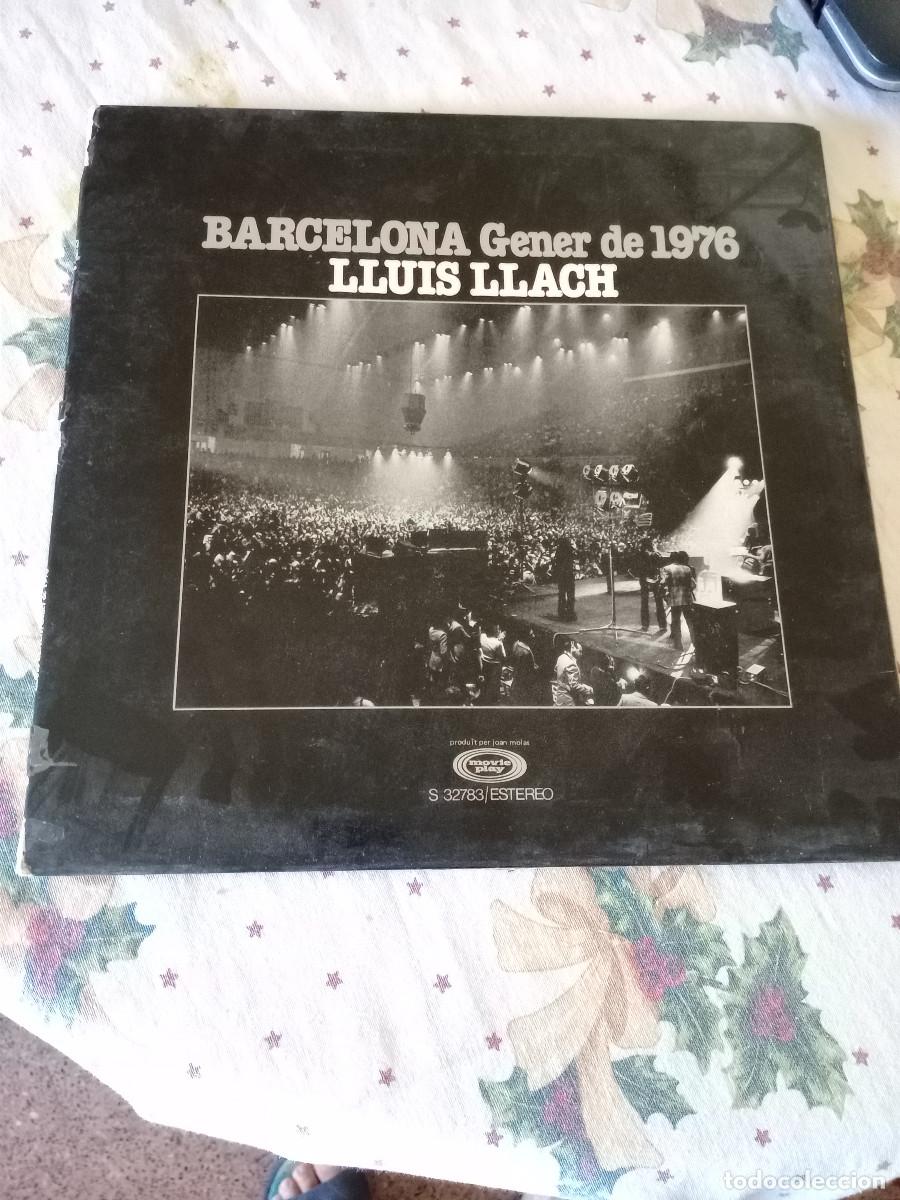 Discos de vinilo: LLUIS LLACH / BARCELONA GENER DE 1976 - Foto 1