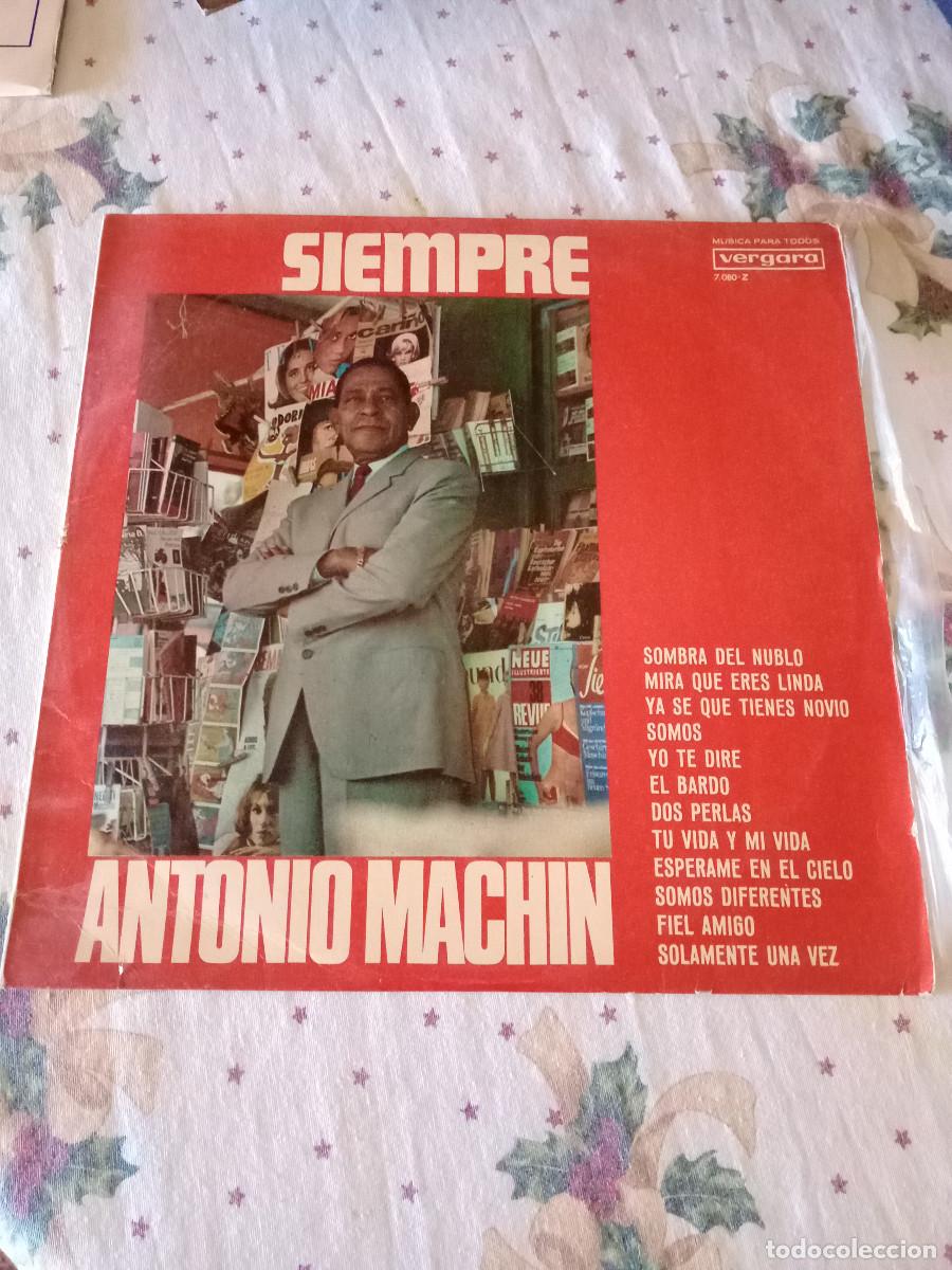 Discos de vinilo: SIEMPRE ANTONIO MACHIN - Foto 1