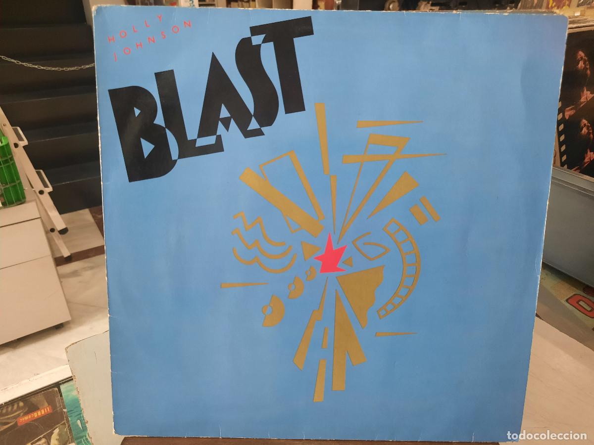 Discos de vinilo: Holly Johnson - Blast - LP. sello MCA 1989 - Foto 1