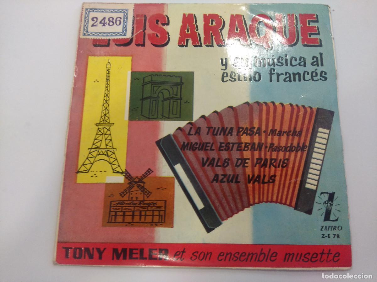 Discos de vinilo: LUIS ARAQUE/LA TUNA PASA/SINGLE. - Foto 1