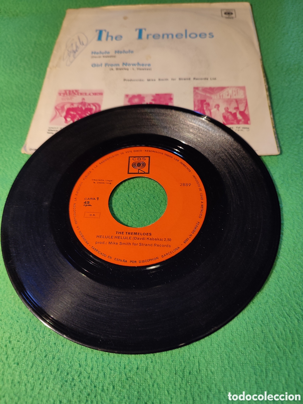 Discos de vinilo: The Tremeloes - Helule Helule - Foto 2