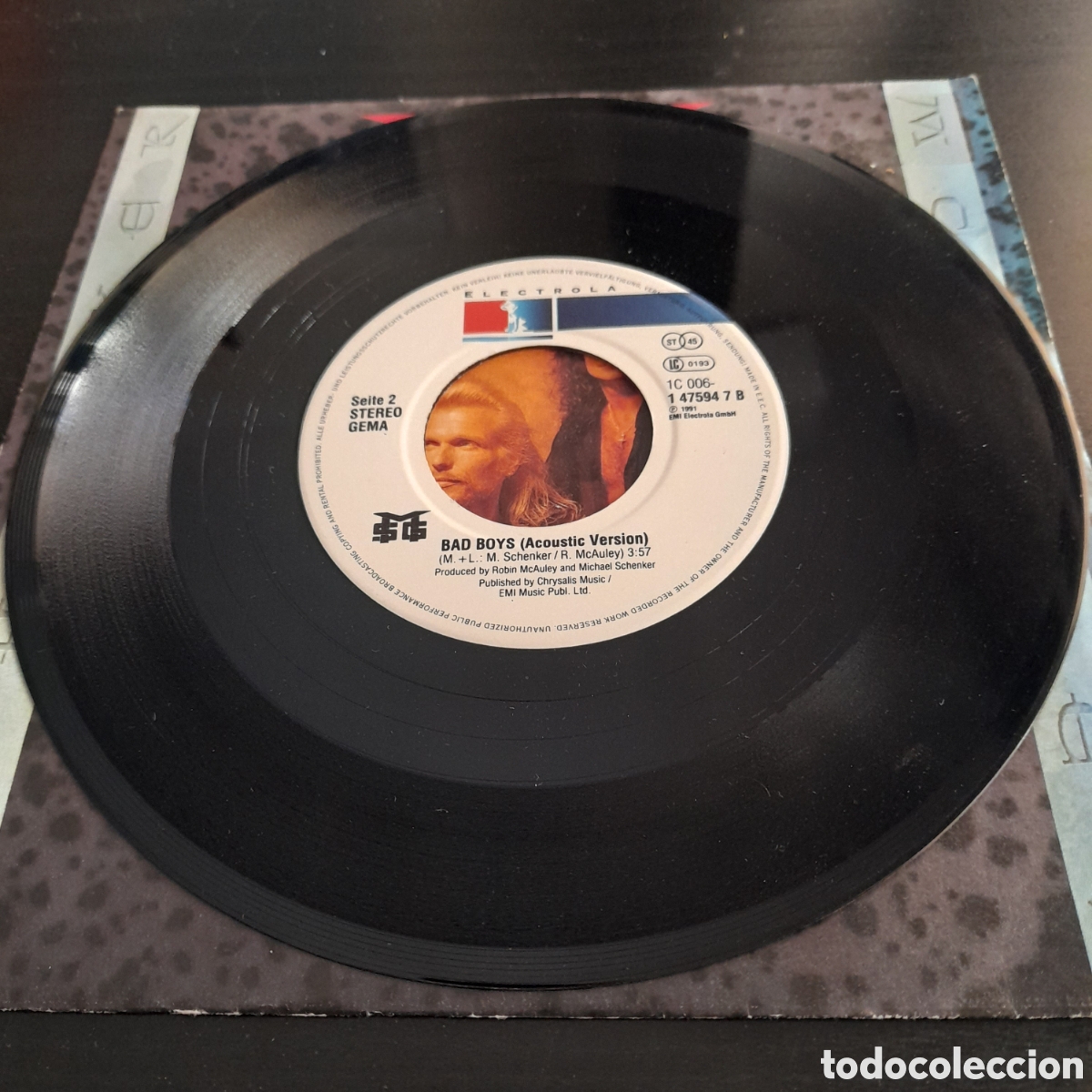 Discos de vinilo: MSG &ndash; Nightmare. Vinilo, 7&rdquo;, Single. 1991 - Foto 4