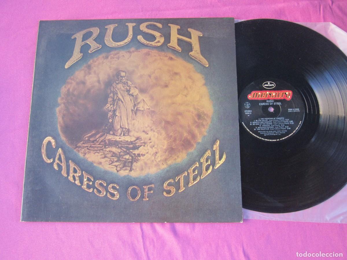rush caress of steel lp doble carpeta l23 51 - Buy LP vinyl records of  Pop-Rock International of the 70s on todocoleccion