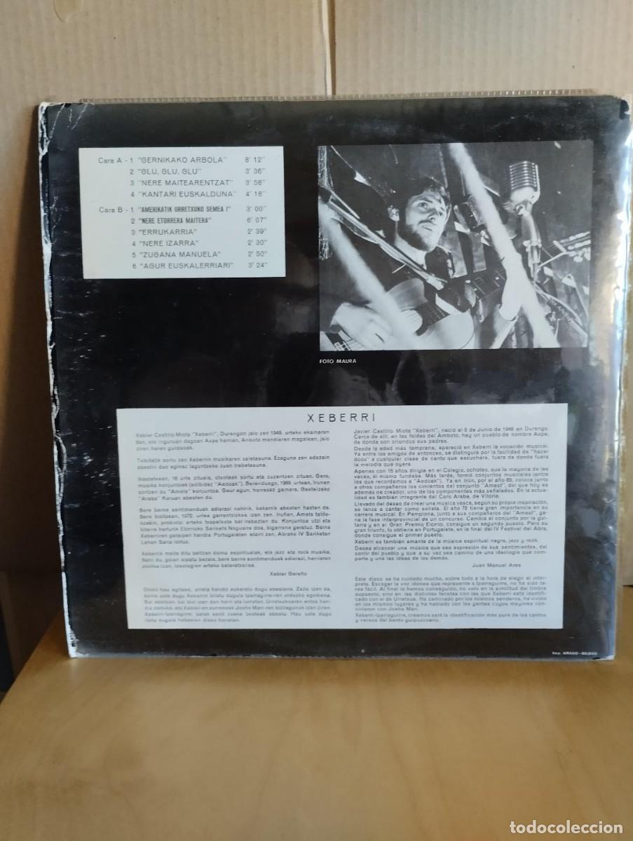 Discos de vinilo: XEBERRI ---- IPARRAGIRRE - Foto 2