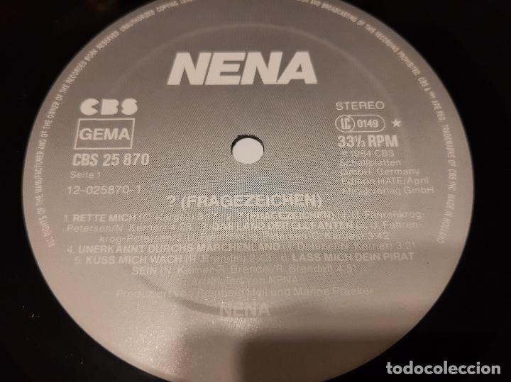 Discos de vinilo: NENA -? (FRAGEZEICHEN)- (1984) LP DISCO VINILO - Foto 3