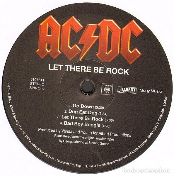 Discos de vinilo: AC/DC - Let There Be Rock - Foto 3