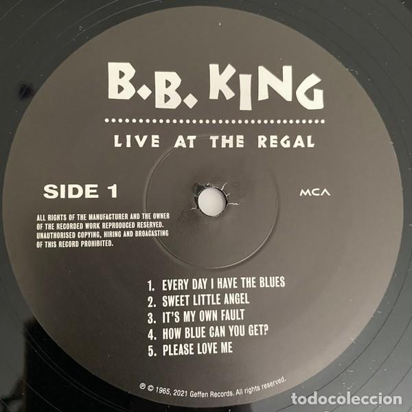 Discos de vinilo: B.B. King - Live At The Regal - Foto 3