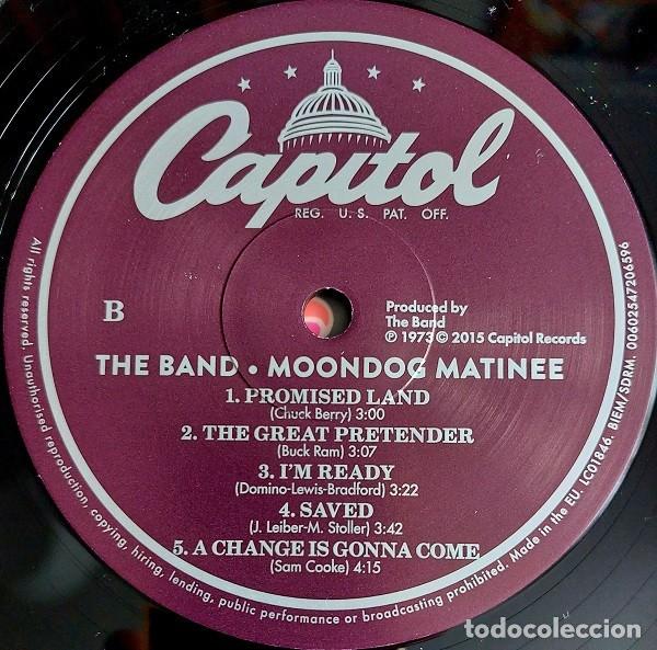 Discos de vinilo: The Band - Moondog Matinee - Foto 2