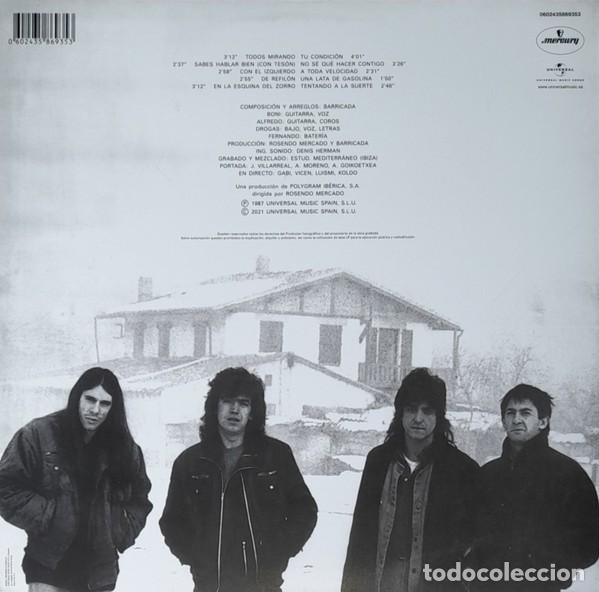 Discos de vinilo: Barricada - No S&eacute; Qu&eacute; Hacer Contigo - Foto 2