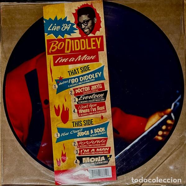 Discos de vinilo: Bo Diddley - Im A Man - Live 84 - Foto 1