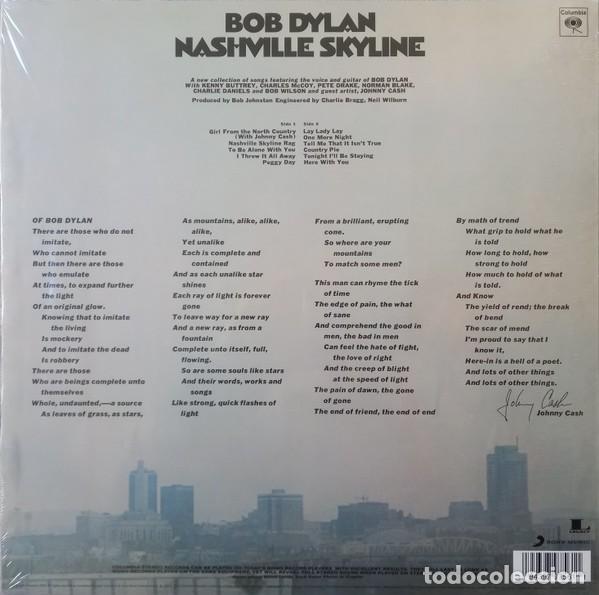 Discos de vinilo: Bob Dylan - Nashville Skyline - Foto 2