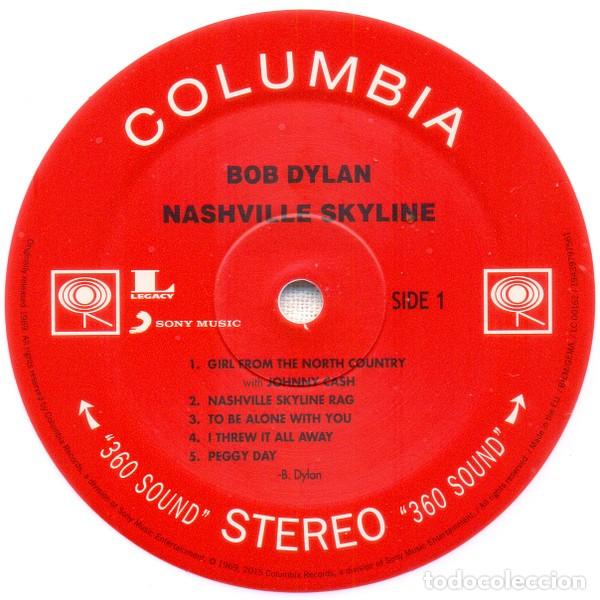 Discos de vinilo: Bob Dylan - Nashville Skyline - Foto 3