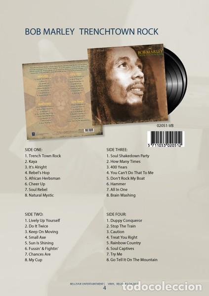 Discos de vinilo: Bob Marley - Trenchtown Rock - Foto 3