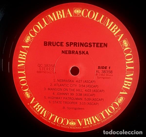 Discos de vinilo: Bruce Springsteen - Nebraska - Foto 5