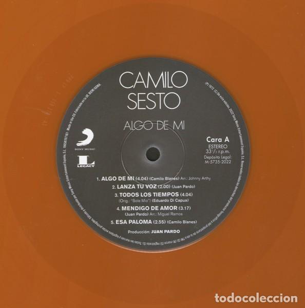 Discos de vinilo: Camilo Sesto - Algo De Mi - Foto 3