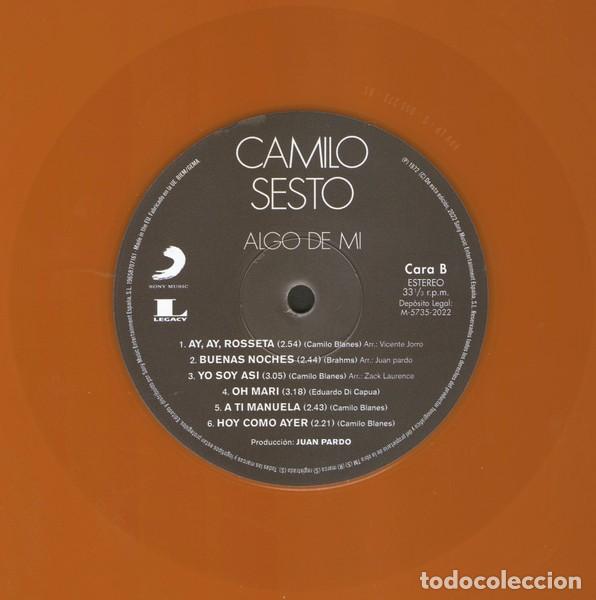 Discos de vinilo: Camilo Sesto - Algo De Mi - Foto 4