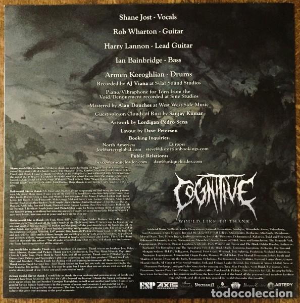 Discos de vinilo: Cognitive - Matricide - Foto 4