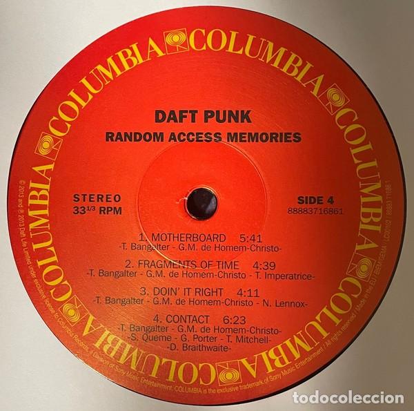 Random Access Memories' de Daft Punk es el vinilo de música dance más  vendido de esta década – WHO MUSIC MAGAZINE