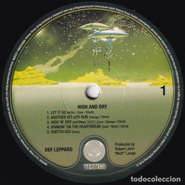 Discos de vinilo: Def Leppard - High N Dry - Foto 3