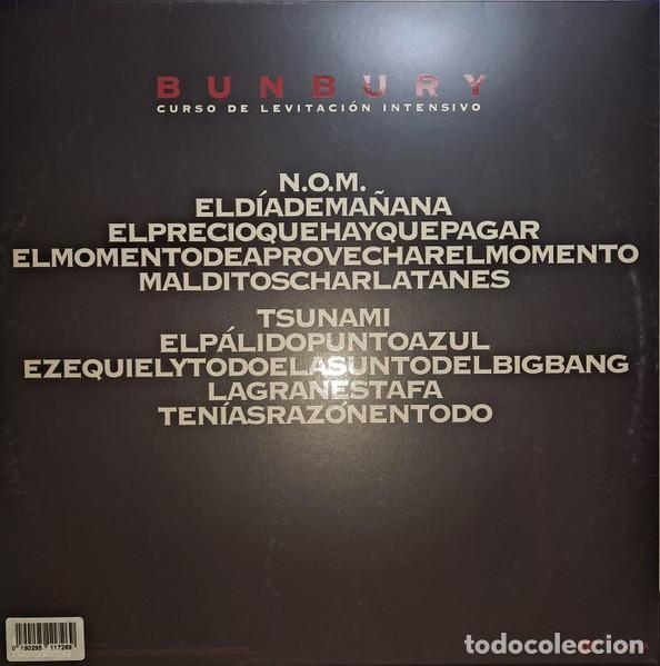 Discos de vinilo: Bunbury - Curso De Levitaci&oacute;n Intensivo - Foto 2