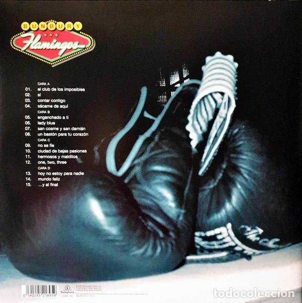 Discos de vinilo: Bunbury - Flamingos - Foto 2
