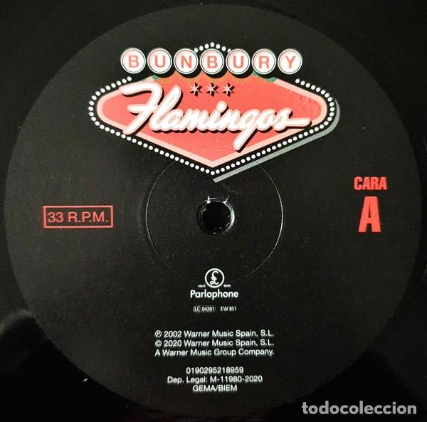 Discos de vinilo: Bunbury - Flamingos - Foto 3