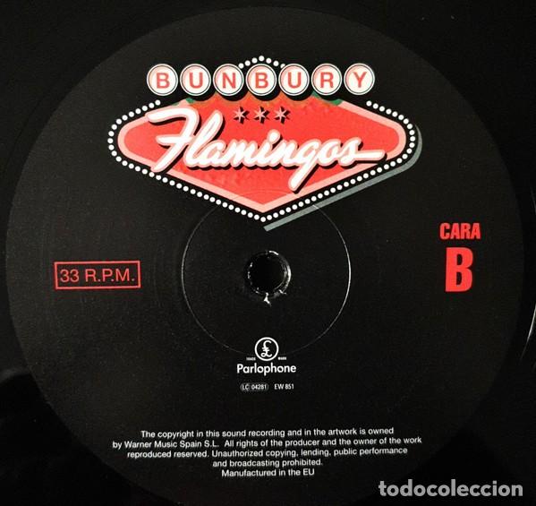 Discos de vinilo: Bunbury - Flamingos - Foto 4