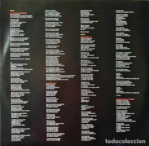 Discos de vinilo: Bunbury - Flamingos - Foto 10