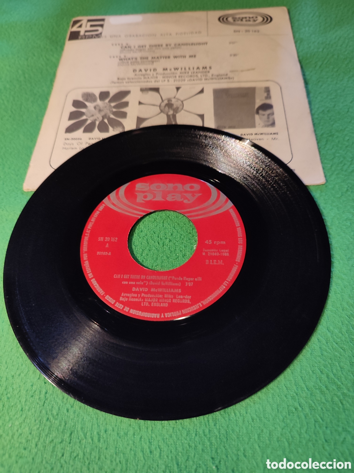 Discos de vinilo: David McWilliams - Can i get there.... - Foto 2