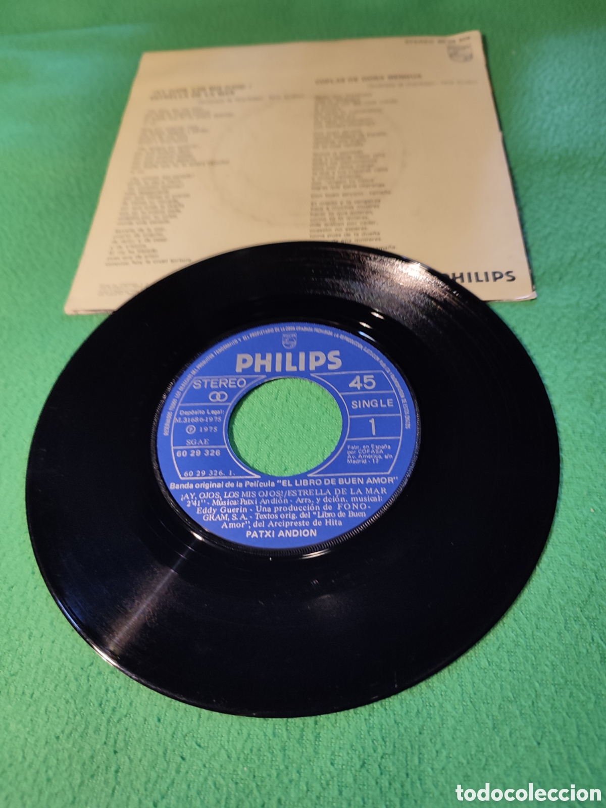 Discos de vinilo: Patxi Andion - Estrella de la Mar - Foto 2