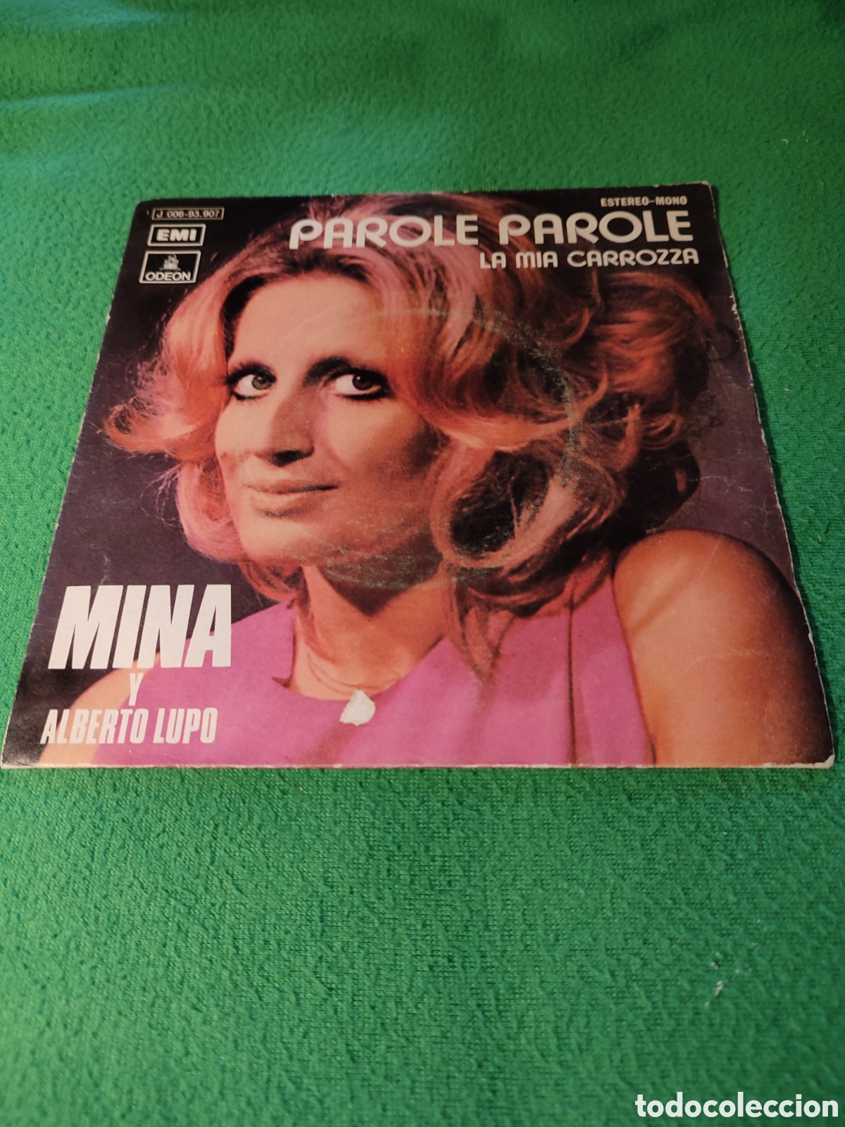 Discos de vinilo: Mina con Enzo Lupo - Parole parole - Foto 1