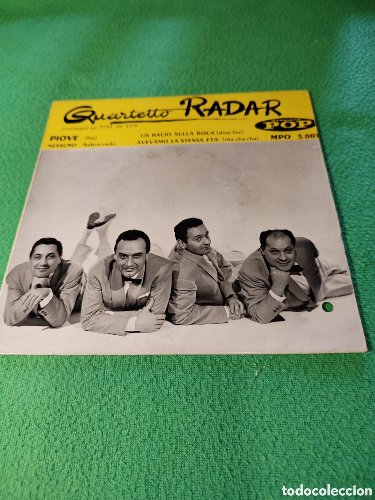 Discos de vinilo: Quartetto Radar - Piove + 3 - Foto 1