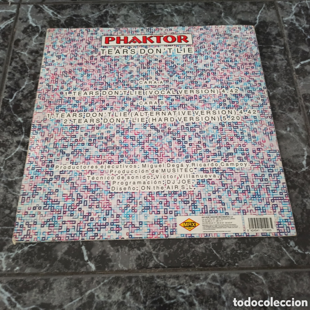 Discos de vinilo: Phaktor &lrm;&ndash; Tears Dont Lie - Foto 2