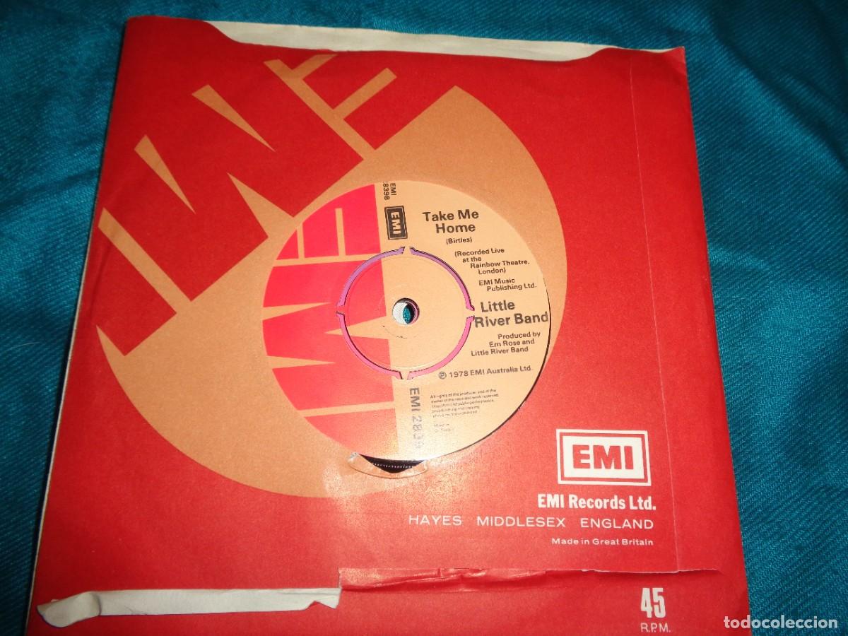 Disques de vinyle: LITTLE RIVER BAND. REMINISCING / TAKE ME HOME. EMI, 1978. EDC. UK. GENERIC. IMPECABLE(#)