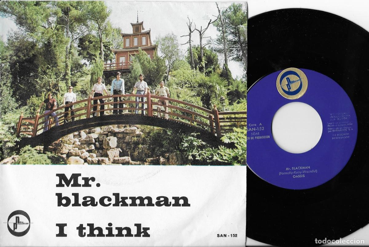 Discos de vinilo: OASIS SINGLE MR. BLACKMAN + 1 PROMOCIONAL EX - Foto 1