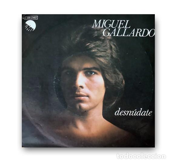Discos de vinilo: Miguel Gallardo &ndash; Desn&uacute;date SINGLE 7&rdquo; - Foto 1