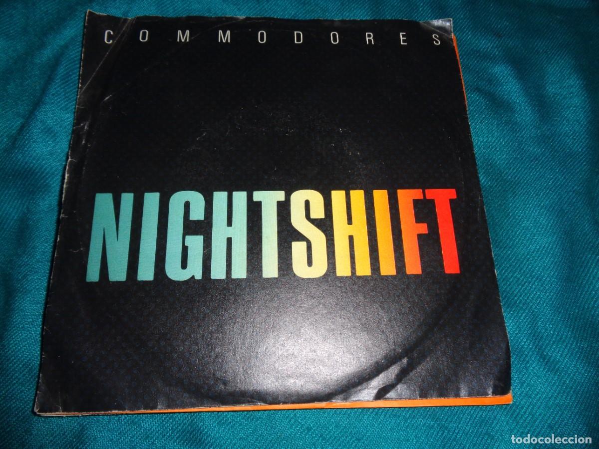 Discos de vinilo: COMMODORES. NIGHTSHIFT / I KEEP RUNNING. MOTOWN, 1984. EDC. UK. IMPECABLE - Foto 1
