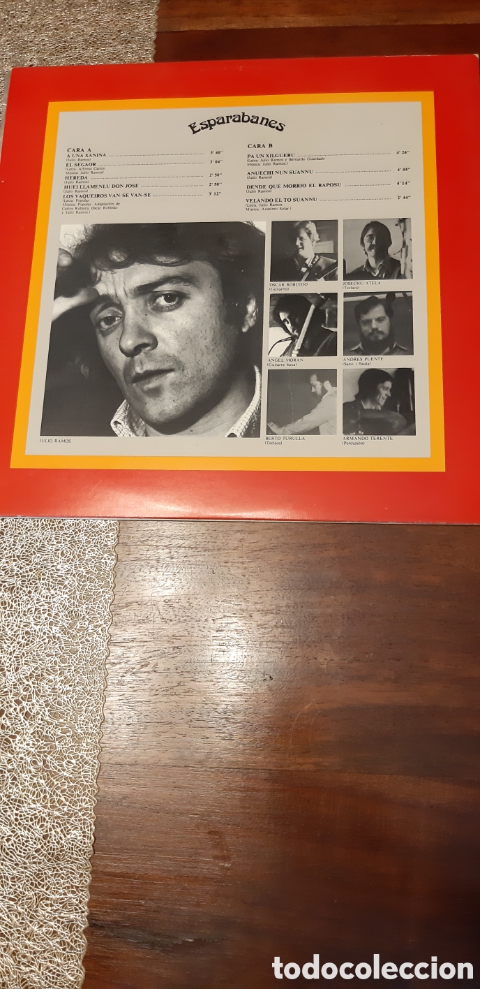 Discos de vinilo: Esparabanes. Julio Ramos - Foto 2