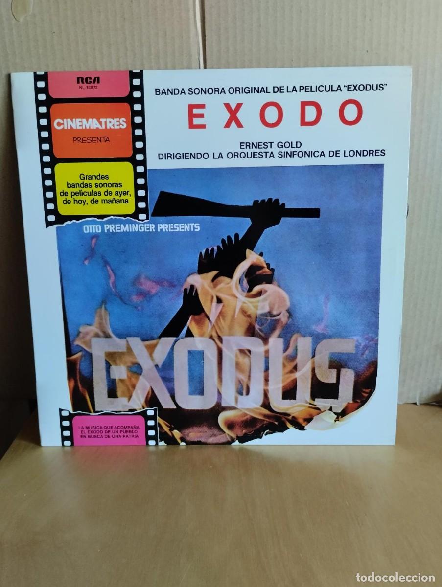 Discos de vinilo: B.S.O. ----------- EXODO - Foto 1